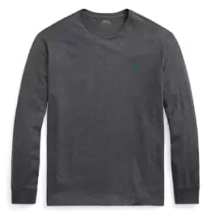 Polo Ralph Lauren Long Sleeve Jersey T Shirt - Grey