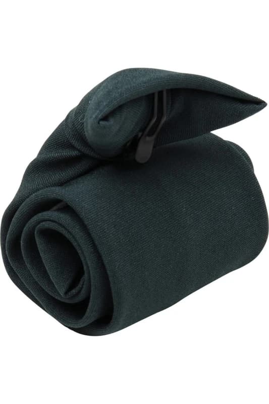 Premier Premier Clip-On Tie in Bottle Green Bottle Green One Size Unisex 5063470683505