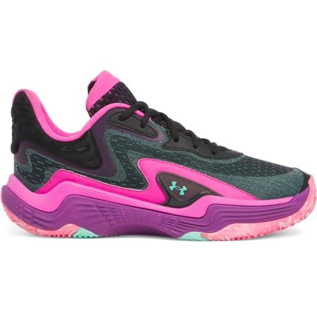 Under Armour Spawn 7 Basketball Shoes Black female UK 9
