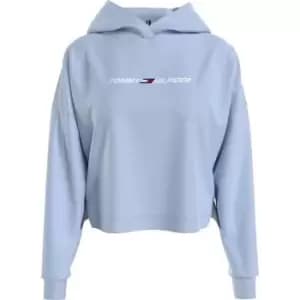 Tommy Sport Regular Graphic OTH Hoodie - Blue