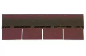 Btm Red Square Shingle Roofing Felt, (L)1M (W)0.33M