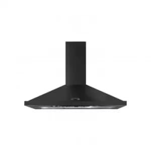 Rangemaster LEIHDC90SL/C (119490) 90cm Chimney Hood Without Rail, Slate Chrome Badge