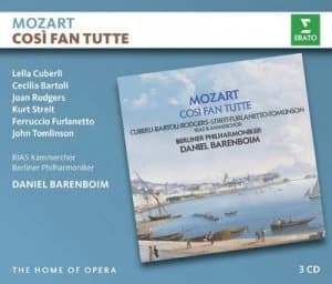 Mozart Cosi Fan Tutte by Wolfgang Amadeus Mozart CD Album