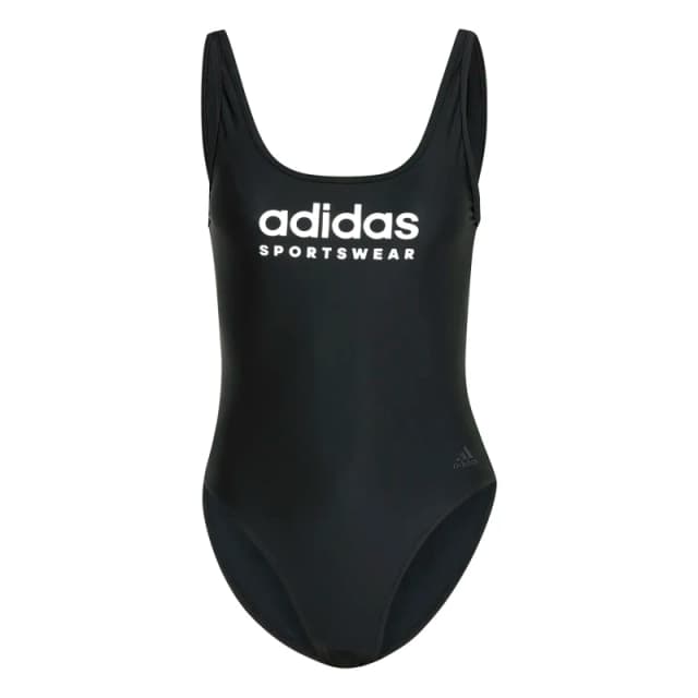 Womens 1 Piece backless swimsuit adidas Noir Female 42