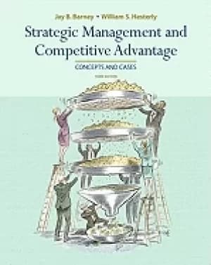 strategic management and competitive advantage concepts and cases