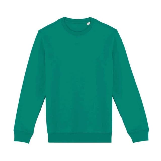 Native Spirit Mens Crew Neck Sweatshirt in Emerald Size: XS Emerald Male XS