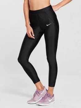 Nike Running Speed Just Do It 78 Tight Black Size L Women