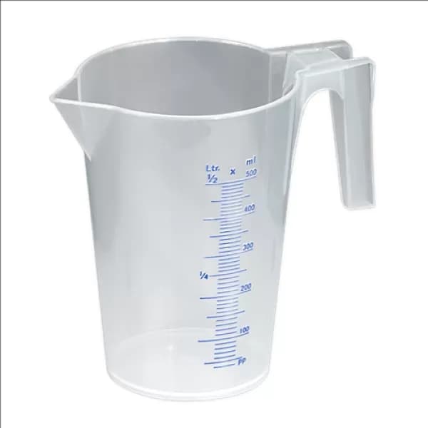 Genuine SEALEY JT0500 Measuring Jug Translucent 0.5ltr