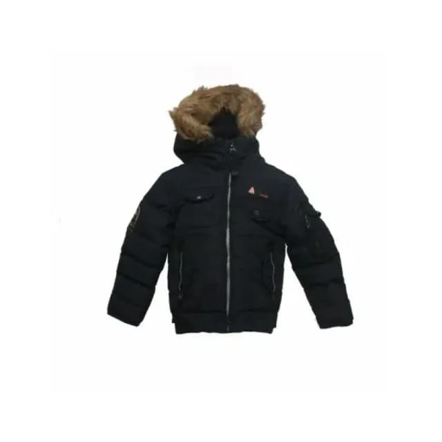 Peak Mountain Children's ski jacket Peak Mountain Ecoflik Bleu Male 5 ans ECOFLIK/3-8/NM-MARINE
