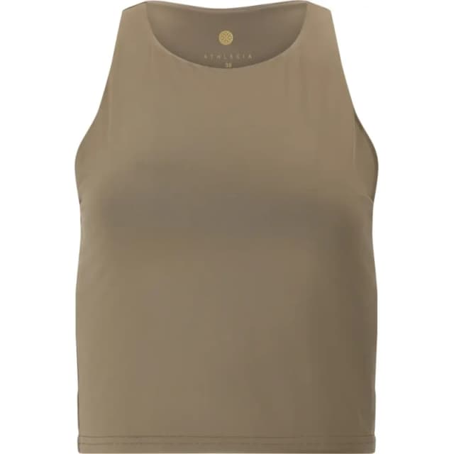 Womens tank top Athlecia Rihal Beige Female 36
