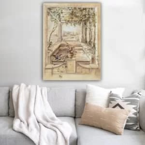 316068596_70100 Multicolor Decorative Canvas Painting