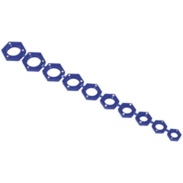 Loops 10 PACK - Magnetic Insert Set for Metric Sockets - Holds Bolts & Fasteners Multi