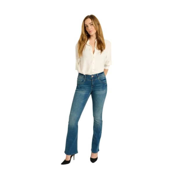 Cream Womens jeans Cream Amalie Bootcut Shape Fit Bleu Female 34x32