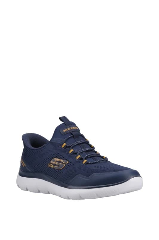Skechers Mens Summits Top Rate Trainers in Navy Size: 8 Navy Male 8