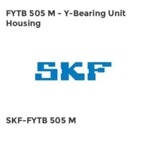 FYTB 505 M - Y-Bearing Unit Housing