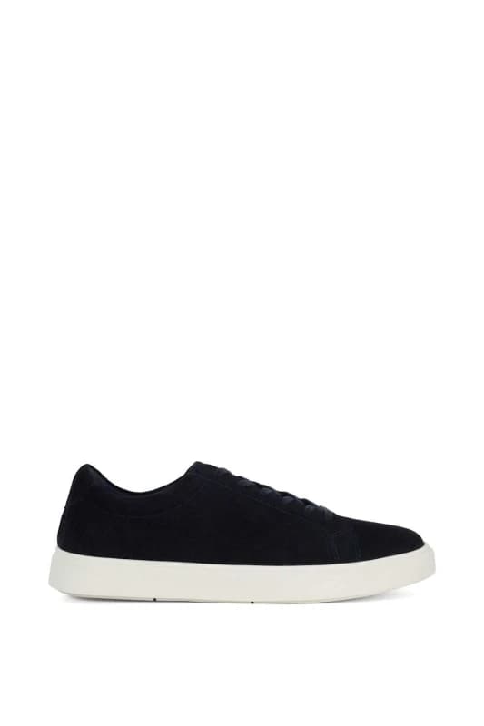 Dune London Mens 'Tais' Suede Trainers in Navy Size: 9 Navy Male 9