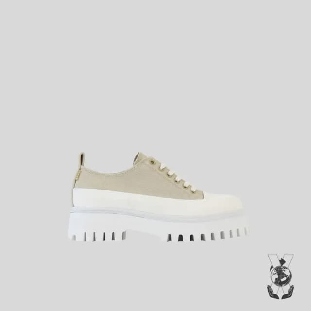 Bronx Womens Trainers Bronx Groov-y low lace up Canvas Marron Female 40