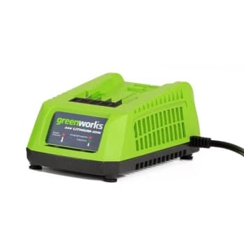24V 45min charger BS plg - Greenworks