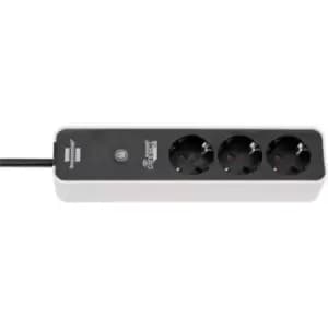 Brennenstuhl 1153230620 WiFi power strip 3x Black, White PG connector