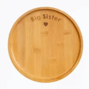 Sass & Belle Big Sister Bamboo Plate