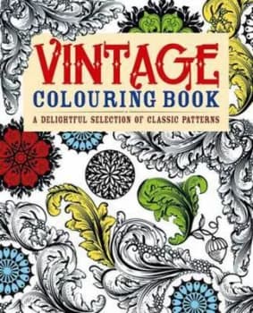 Adult Colouring Books Vintage Book