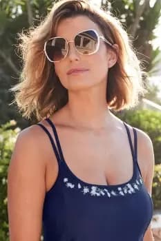 Rouleau Strap Swim Dress