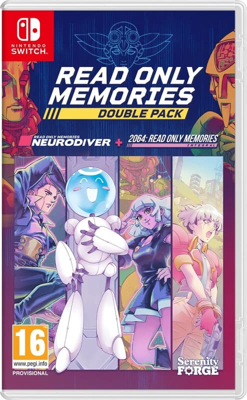 Read Only Memories Double Pack 2064 & Neurodiver Nintendo Switch Game