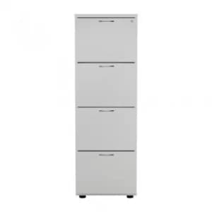 Jemini White 4 Drawer Filing Cabinet KF78667