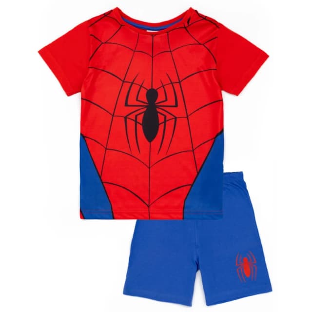 Disney Short Sleeve Short Leg Pyjama Set Blue male