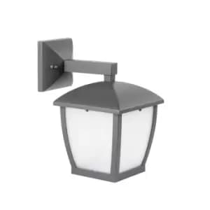 Mini 1 Light Outdoor Small Wall Lantern Dark Grey IP44, E27