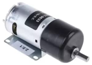 RS PRO Brushed Geared DC Geared Motor, 19.8 W, 12 V, 5 Ncm, 4819 rpm, 6mm Shaft Diameter