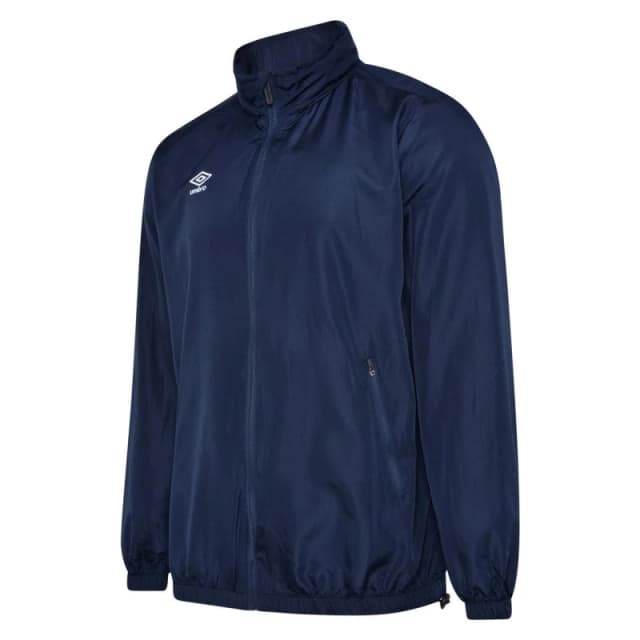 Umbro Umbro Men Club Essential Light Waterproof Jacket in Dark Navy Size: Small Dark Navy S Male 5063425841219