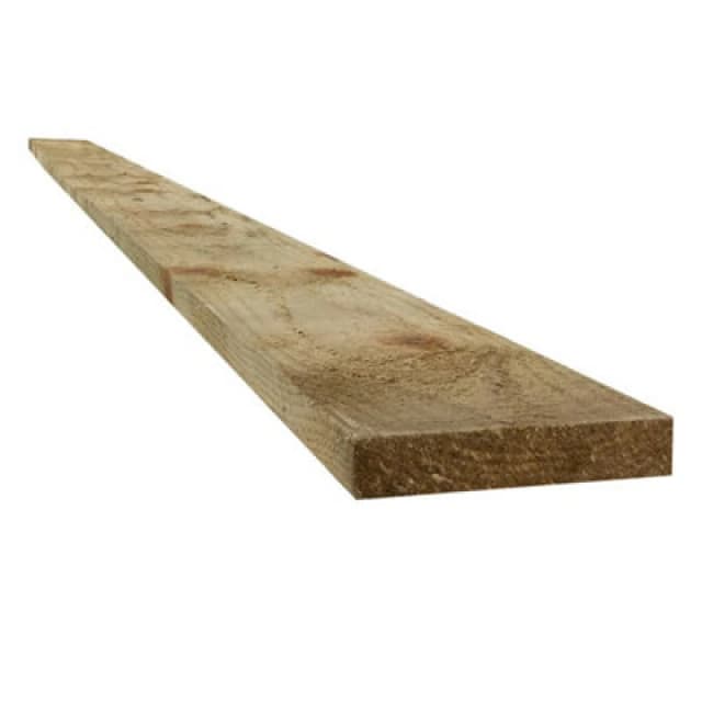 Snowdon Timber Treated 4X1 Timber (T) 22mm (W) 100mm (L) 1.8M - Pack Of 2