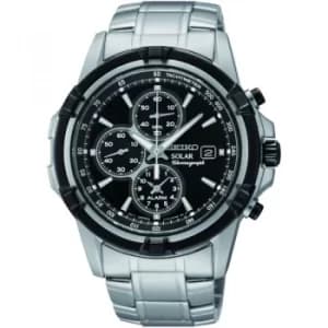 Seiko Alarm Chronograph Solar Powered Watch