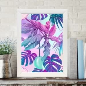 BC13055115042 Multicolor Decorative Framed MDF Painting