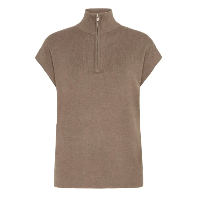 b.Young Womens zip sweatshirt b.young Mmorla Marron Female S