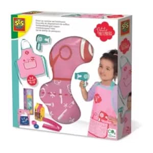 SES CREATIVE Petits Pretenders Hairdresser Dress Up Costume Set, 3 Years and Above (18023)