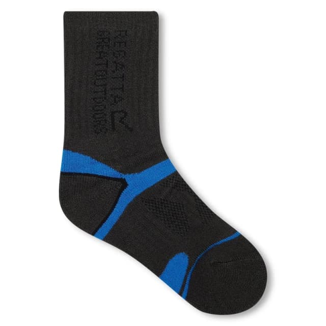 Children's blister-proof socks Regatta Blister II Gris Unisex 36/38