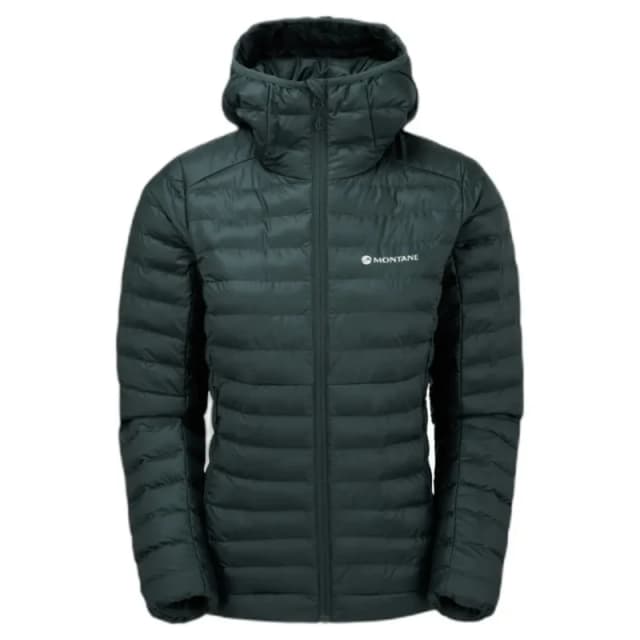 Womens Montane Icarus Hooded Puffer Vert Female XS