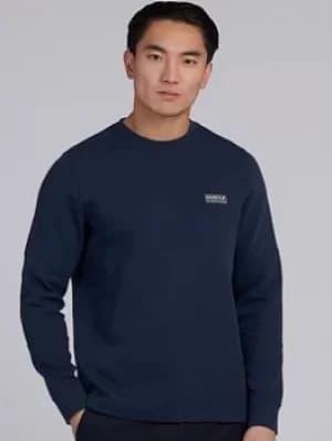 Barbour International Decal Logo Sweatshirt, Navy, Size 2XL, Men