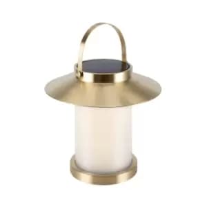 Nordlux Temple To-Go 35 LED Outdoor Lantern Wall Light - Brass