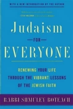 Judaism for Everyone by Shmuley Boteach Book