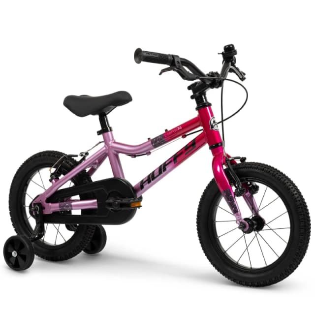 Huffy 14" Literide Bike, Bubblegum Pink, aged Pink unisex 14