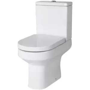 Harmony Close Coupled Toilet Push Button Cistern - Excluding Seat - Nuie