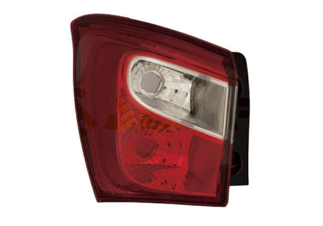 ALKAR 2202947 Rear light Outer section, without bulb holder, Right, PY21W Combination Rearlight (391)