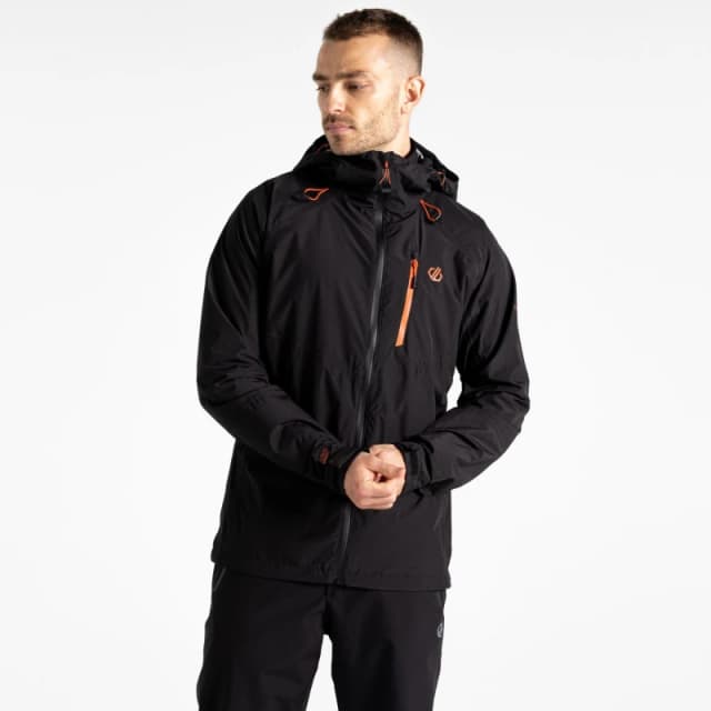 Dare 2b Dare 2b Men Torrek Breathe Out Jacket in Jet Black Size: Small Jet Black S Male 5063019911595