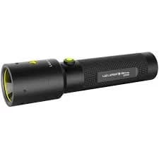 LED Lenser i9R IRON Industrial Rechargeable LED Torch Black & Yellow