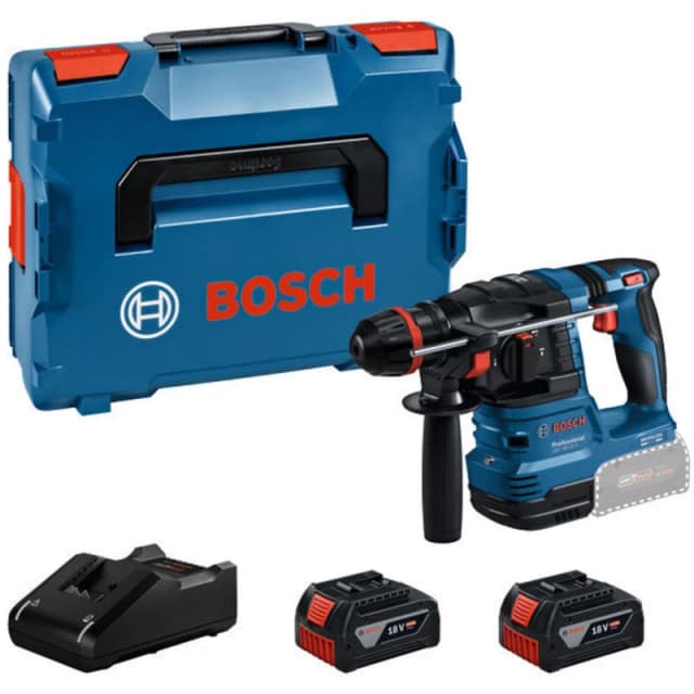 Bosch GBH 18V-22 X 18v Cordless SDS Plus Hammer Drill 0611924170 Batteries: 2 x 4ah Li-ion