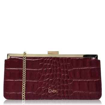 Biba Biba Frame Clutch Bag - Burgundy