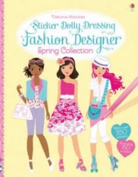 Sticker Dolly Dressing Fashion Designer Spring Collection by Fiona Watt Book